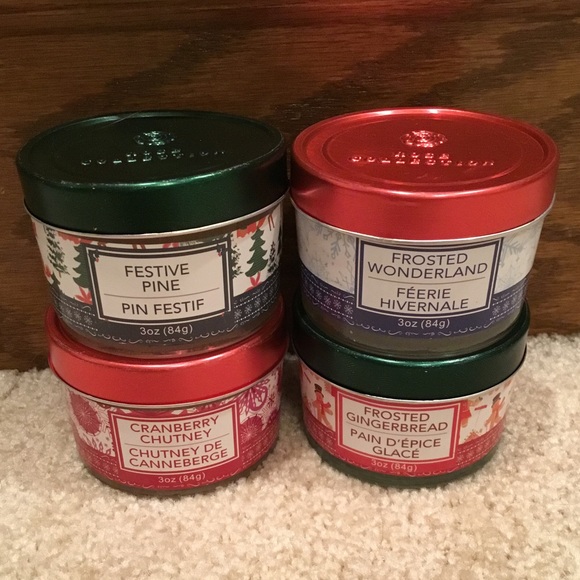 Rose Collection Other - Holiday Time Candles (Bundle of 4)
